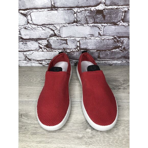 Roll Recovery Red Mesh Slip On Casual Comfort Loafer Shoes Men Sz 43EU/10M US - Picture 3 of 16
